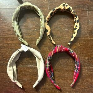 Headbands! 2 NWT and 2 without tags but never worn!